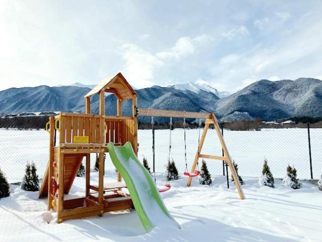 Mountain Villa Aleksia- With Jacuzzi Razlog Bagian luar foto